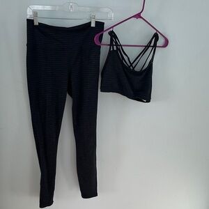 Athleta set - navy blue